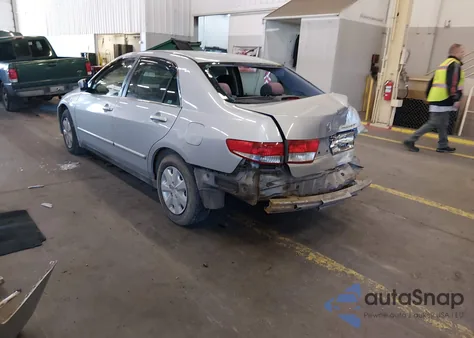2004 Honda Accord 2.4 Lx из США, поврежденный, VIN 1HGCM56344A075351